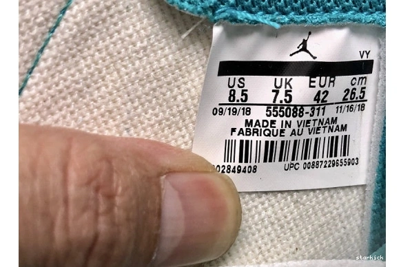 555088-311 High Retro 1 Green” 555088-311 OG Jordan “Turbo Air 0219